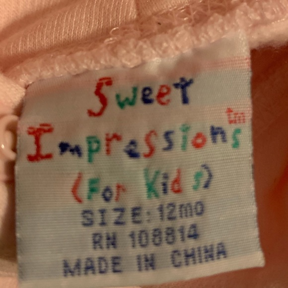 Baby Pink Hoodie, 12 Months - Picture 8 of 8